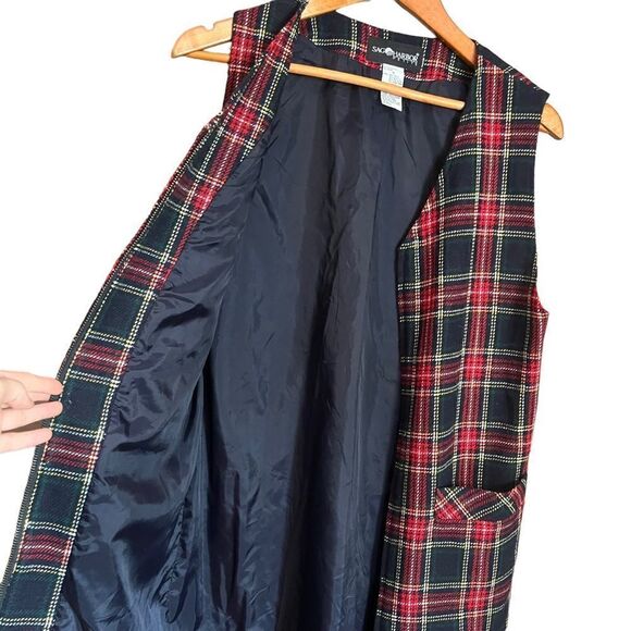 Sag Harbour wool blend zip up dress. Size 6 - Picture 7 of 8